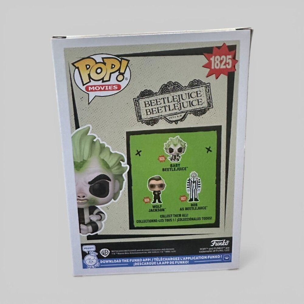 Funko POP! Horror Beetlejuice Baby Beetlejuice Figure #1825! - Picture 5 of 8